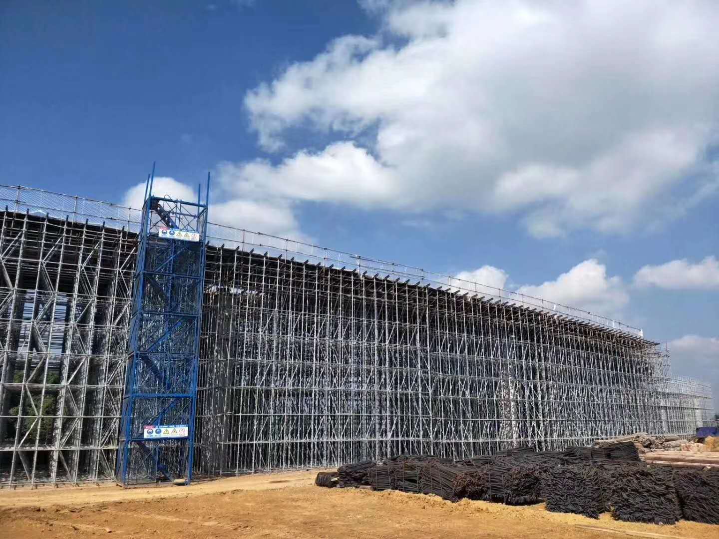 盤扣腳手架搭建周期短，經(jīng)濟(jì)效益好！