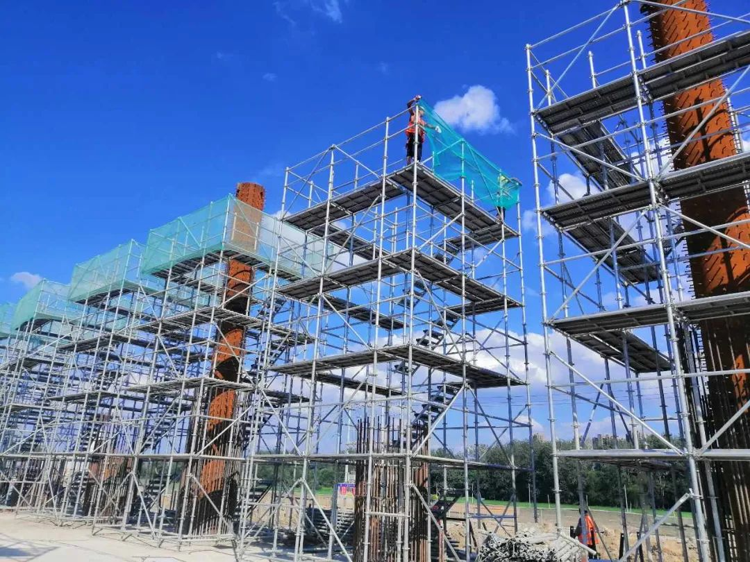 48盤扣式腳手架一噸能搭建多少立方米？(圖1)